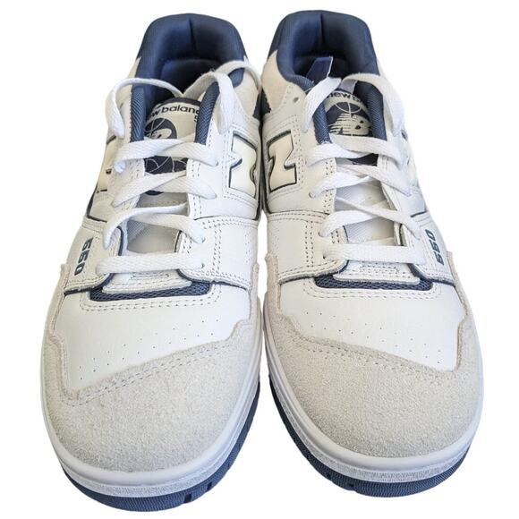 New Balance 550 Sneaker-White/Indigo-MEN\'S 8.5 / WOMEN\'S 10-NNTNB-S186 main image 7